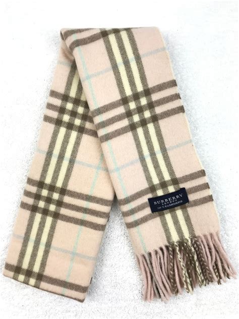 genuine burberry scarf